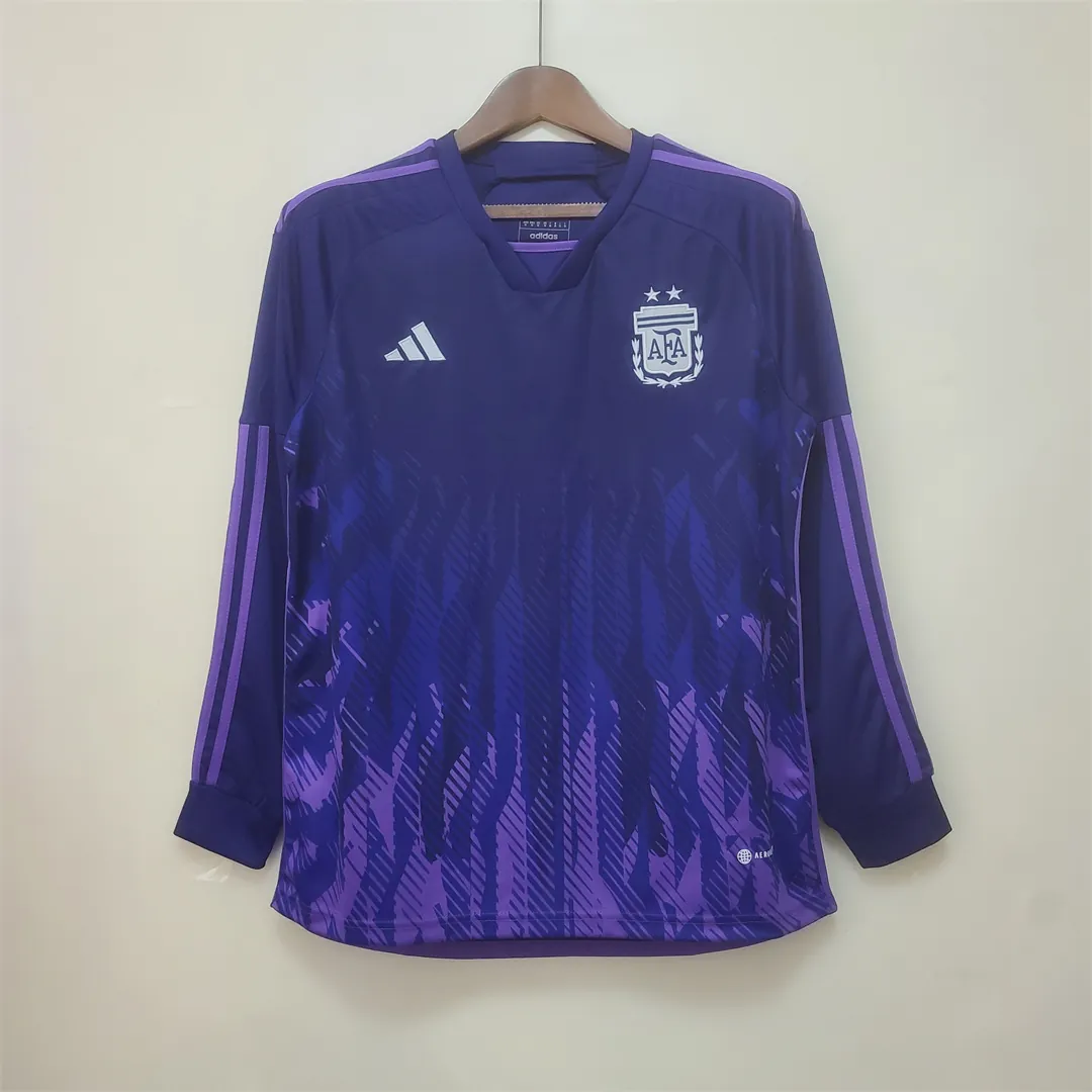 2022 Argentina away long sleeve 8