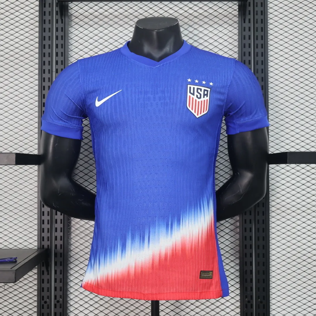 2024 USA Away Blue Kit Player Version Shirt Best Jerseys Yupoo 6