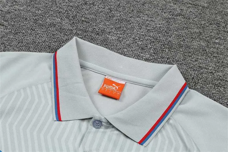 Manchester City Polo grey stripes 1