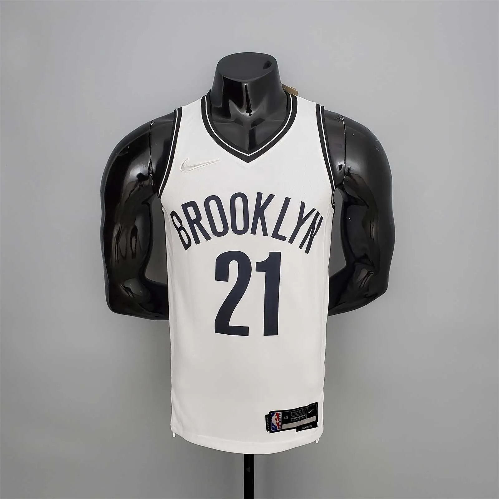 75th Anniversary ALDRIDGE#21 Nets White 9