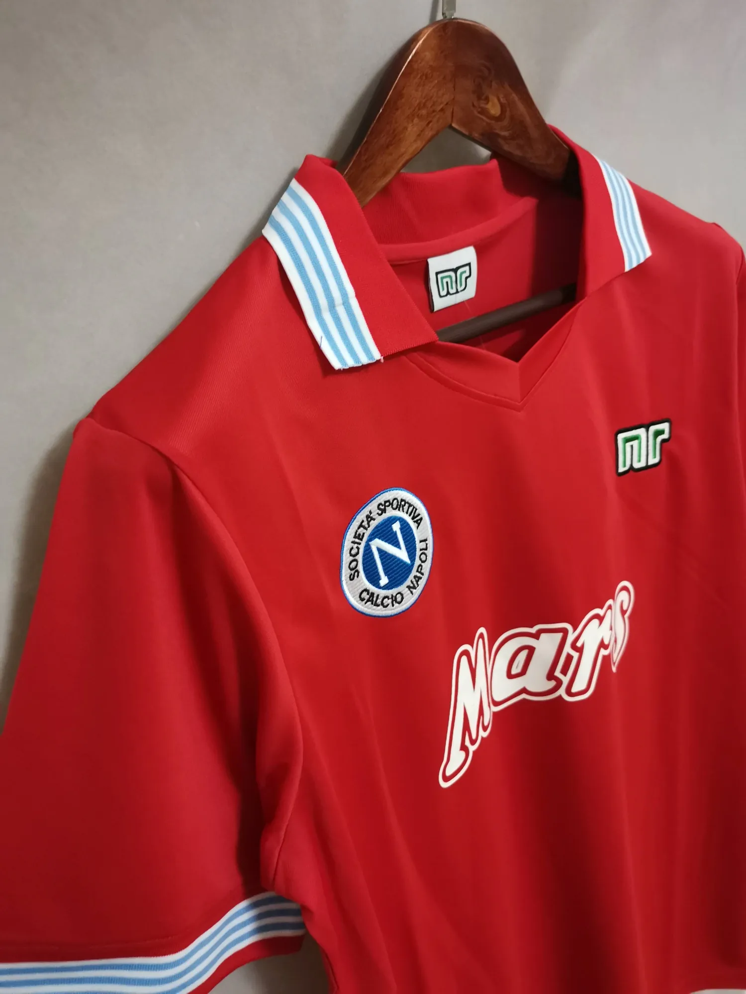 88-89 Napoli away red 2