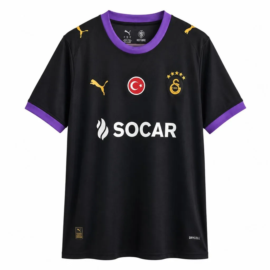 26-27 Galatasaray Mens Away Kit Football T-Shirt AAAAJersey Supply Yupoo 9 8