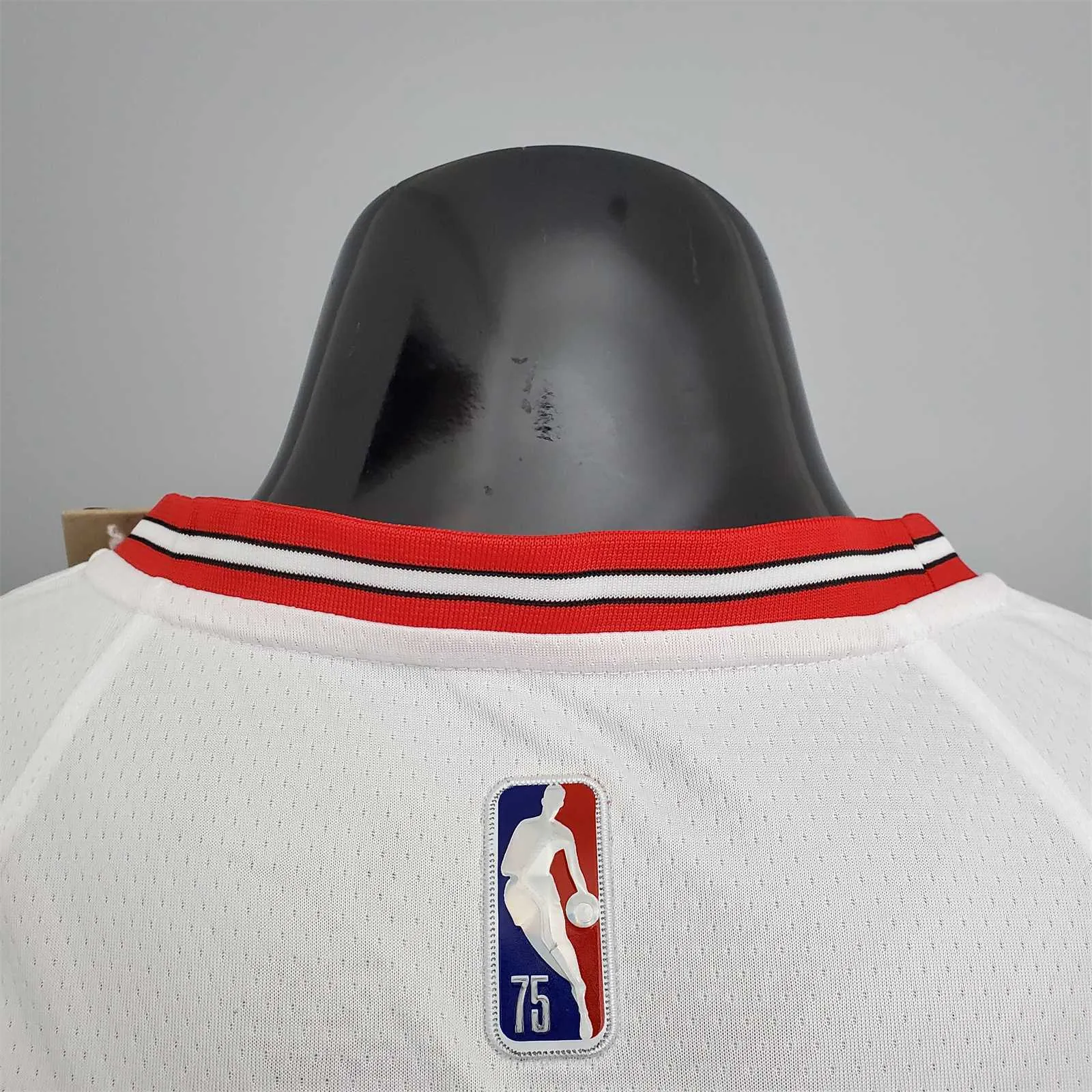 75th Anniversary Jordan #45 Bulls White 7