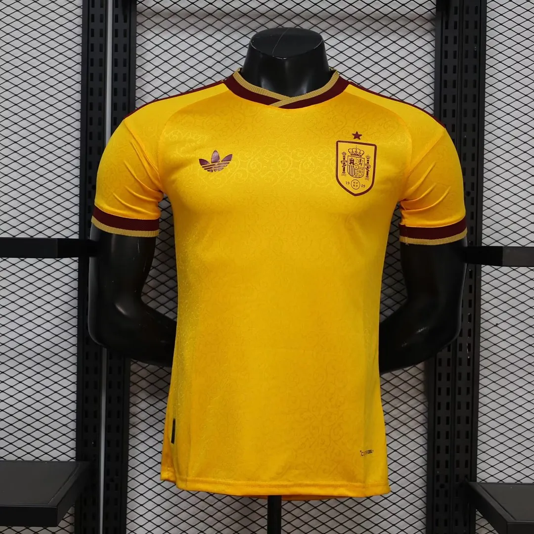 2026 Spain Mens Special Edition Kit Football Player Version T-Shirt AAAAJersey Supply Yupoo 6 3