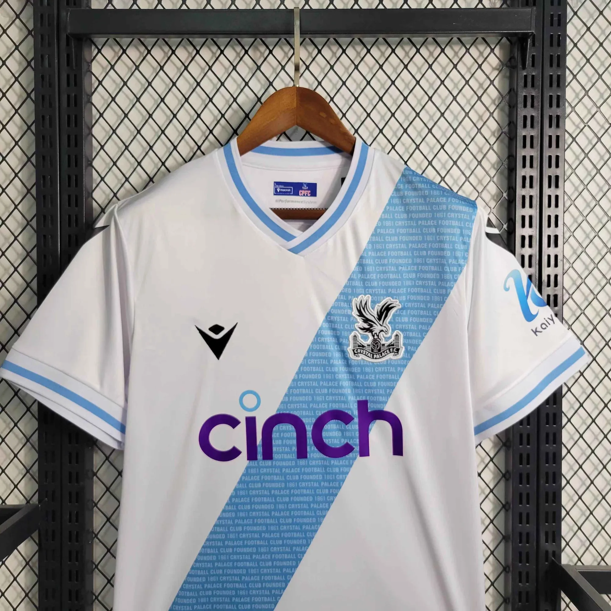 23-24 Crystal Palace Away S-4XL Cheap Soccer Jerseys 6