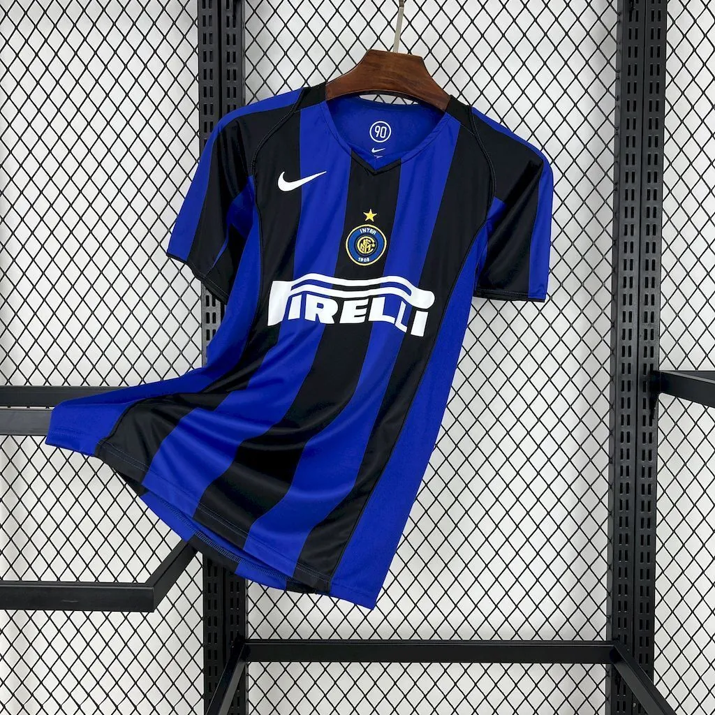 04-05 Inter Milan Home Retro Kit Vintage Shirt AAAAJersey Supplier Yupoo 5