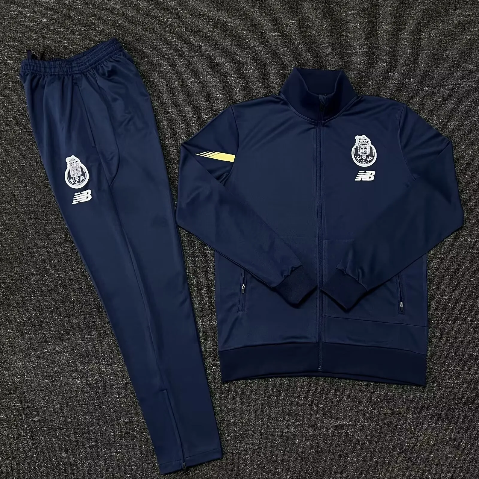23-24 Porto Long Sleeve Navy Jacket Suits Football Jerseys Yupoo 2