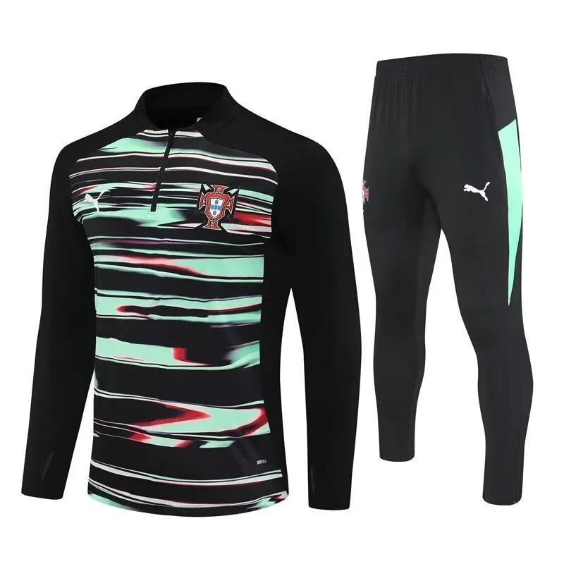 25-26 Portugal Long Sleeve Training Kit Soccer AAAAJersey Yupoo 3