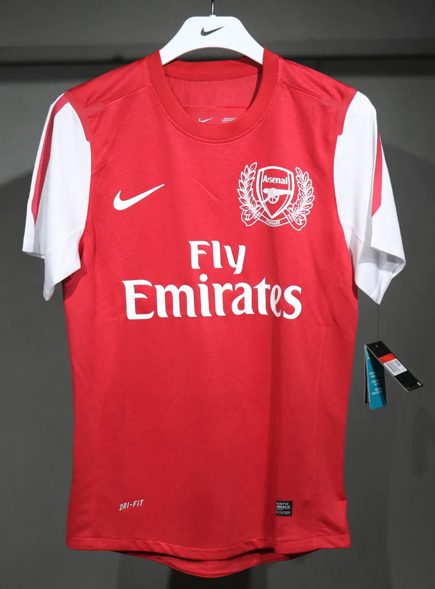 11-12 Arsenal Home Retro Kit Vintage Player Version Sino Shirt AAAAJersey Dropship Yupoo 9