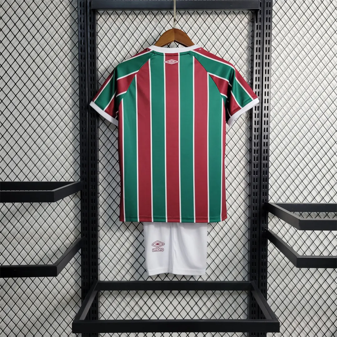 23-24 Fluminense home kids kit 9