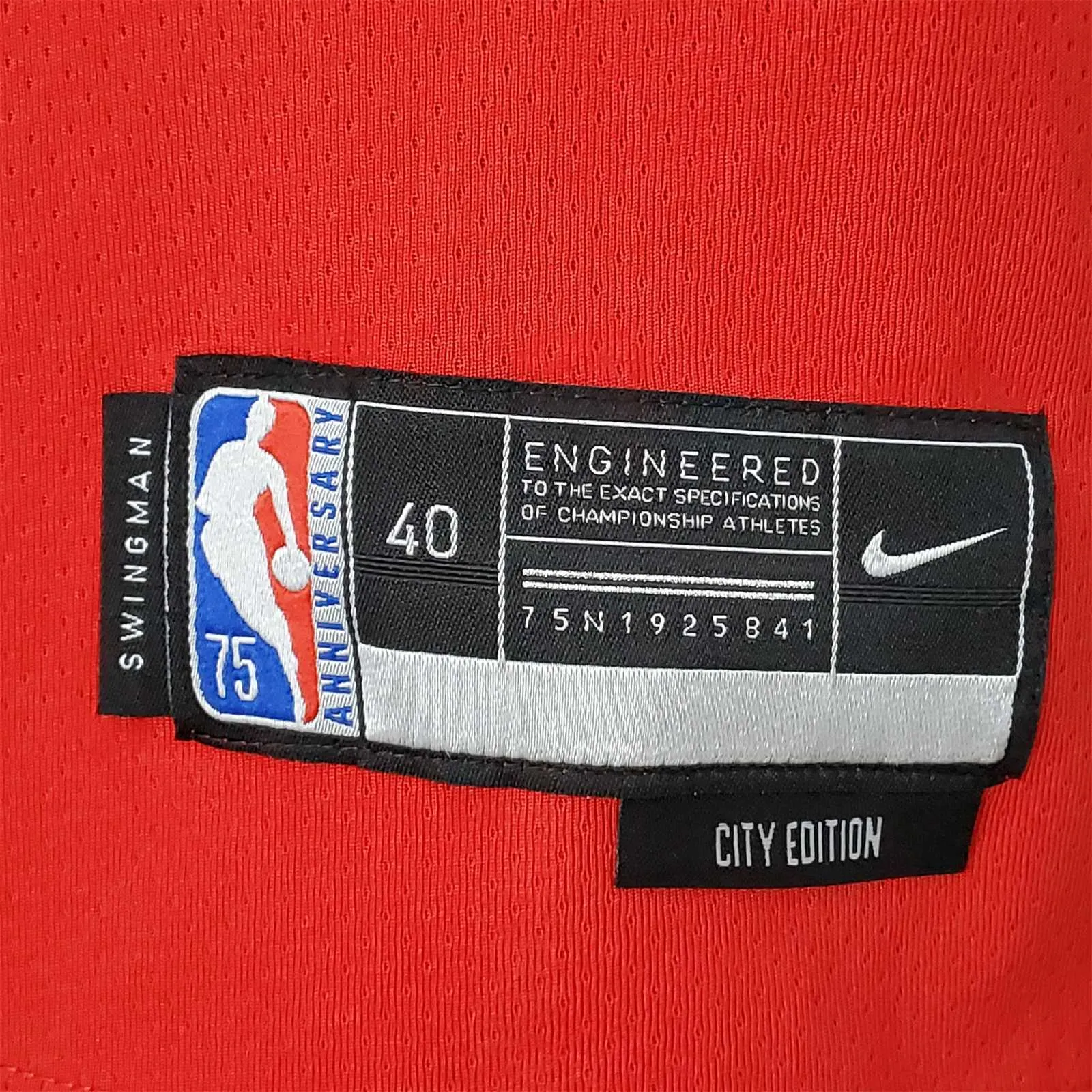 75th Anniversary 2022 Season Chicago Bulls DeROZAN#11 City Edition Red NBA Jersey 9