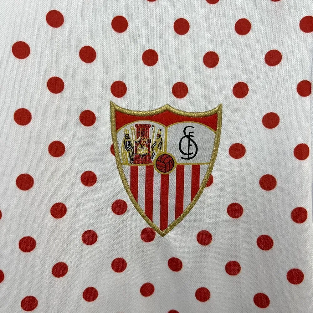 25-26 Sevilla Training Kit Football T-Shirt AAAAJersey Supply Yupoo 2