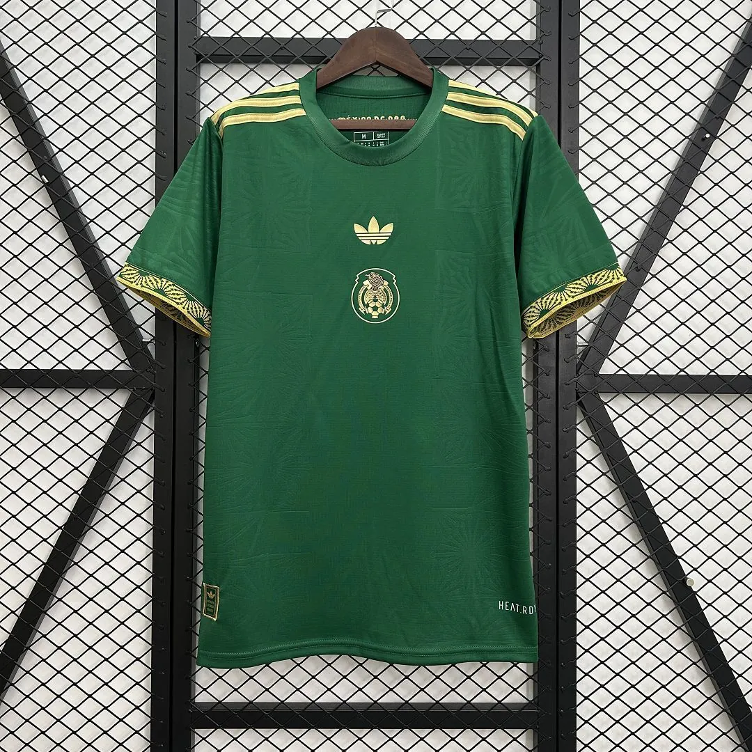 2025 Mexico Gold Cup Green Special Edition Kit Soccer T-Shirt AAAAJersey Supply Yupoo 7