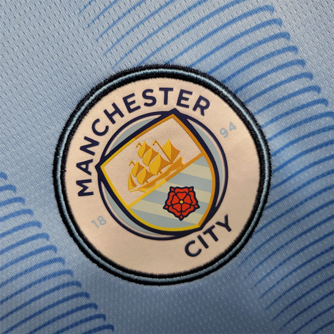 23-24 Manchester City home Long Sleeve 1
