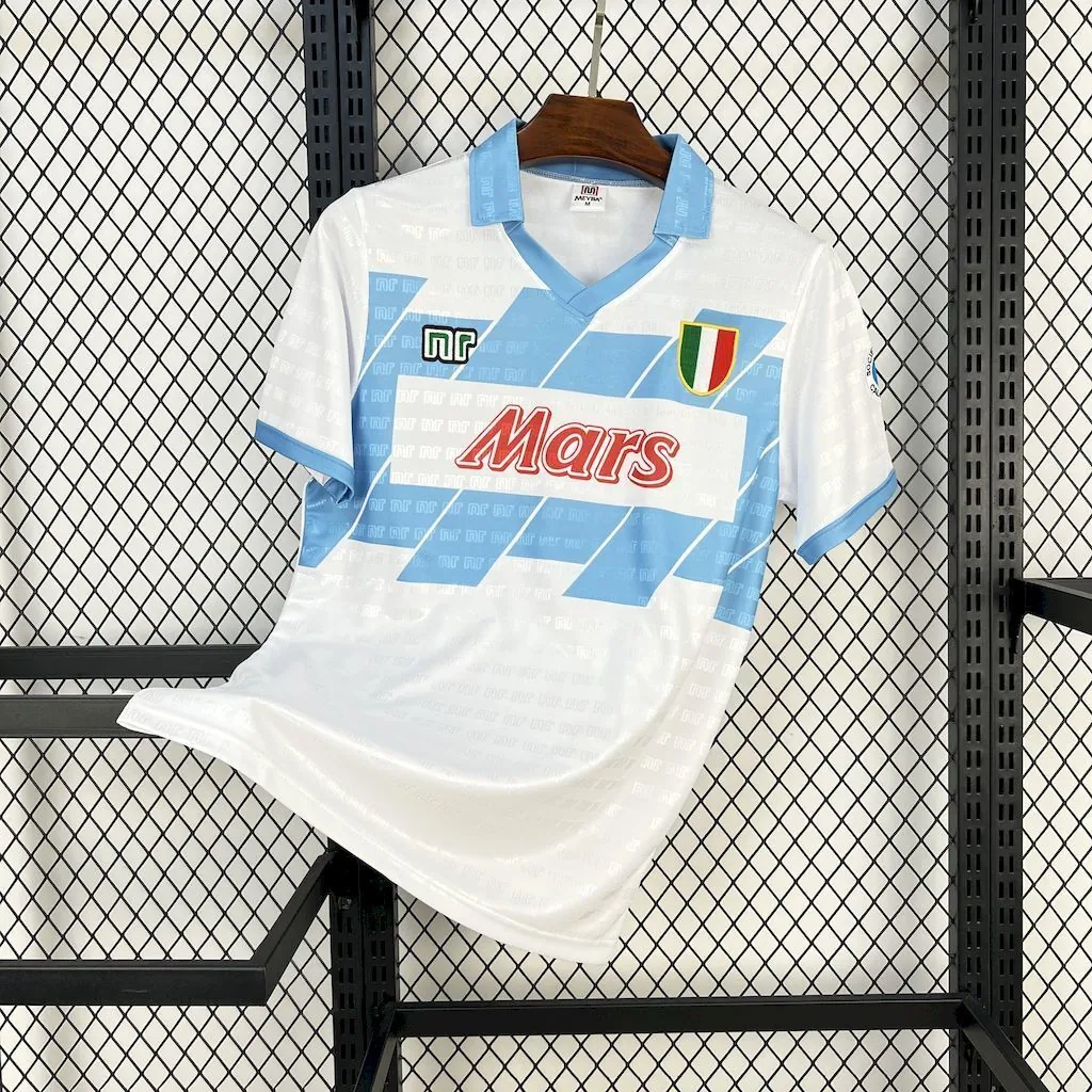 90-91 Napoli Away Retro Kit Vintage Shirt AAAAJersey Yupoo 6