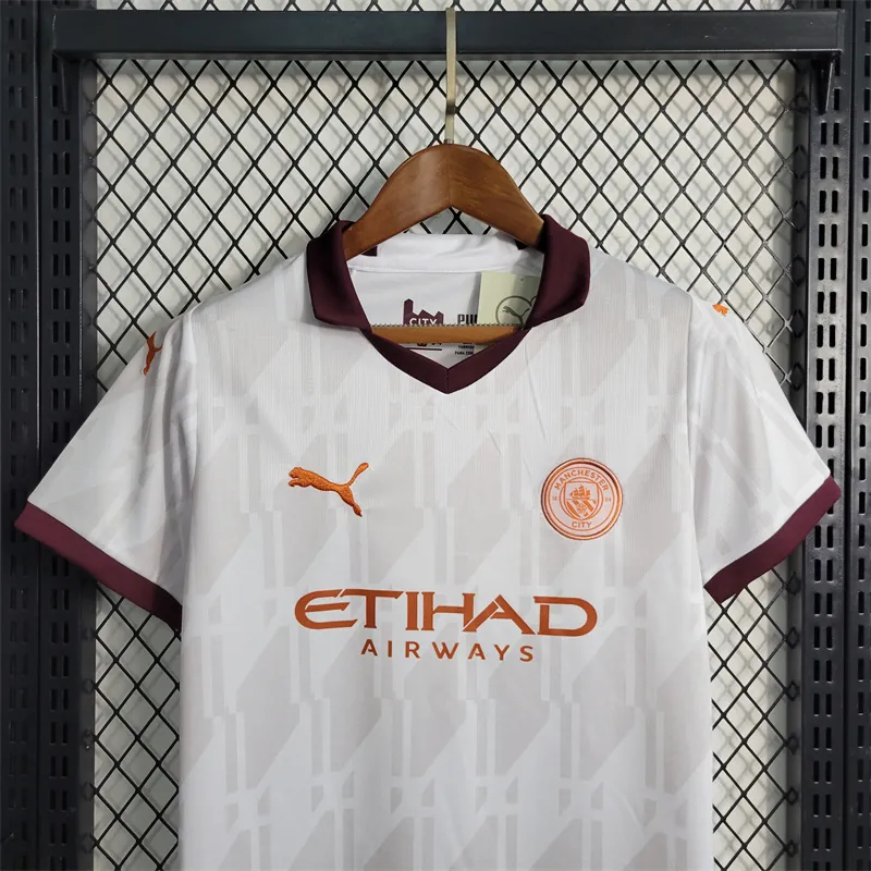 23-24 Kids Manchester City away size 16-28 Football Shirt 7