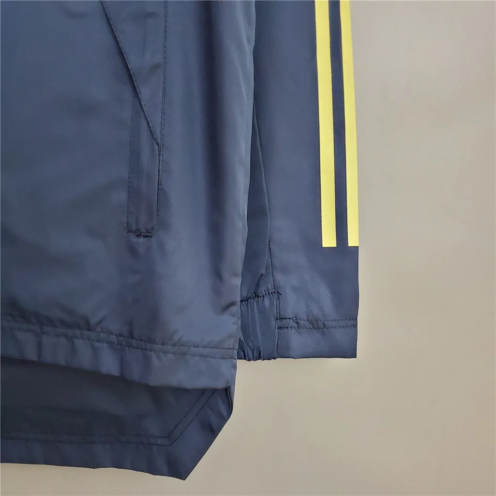 20-21 Arsenal royal blue windbreaker 1