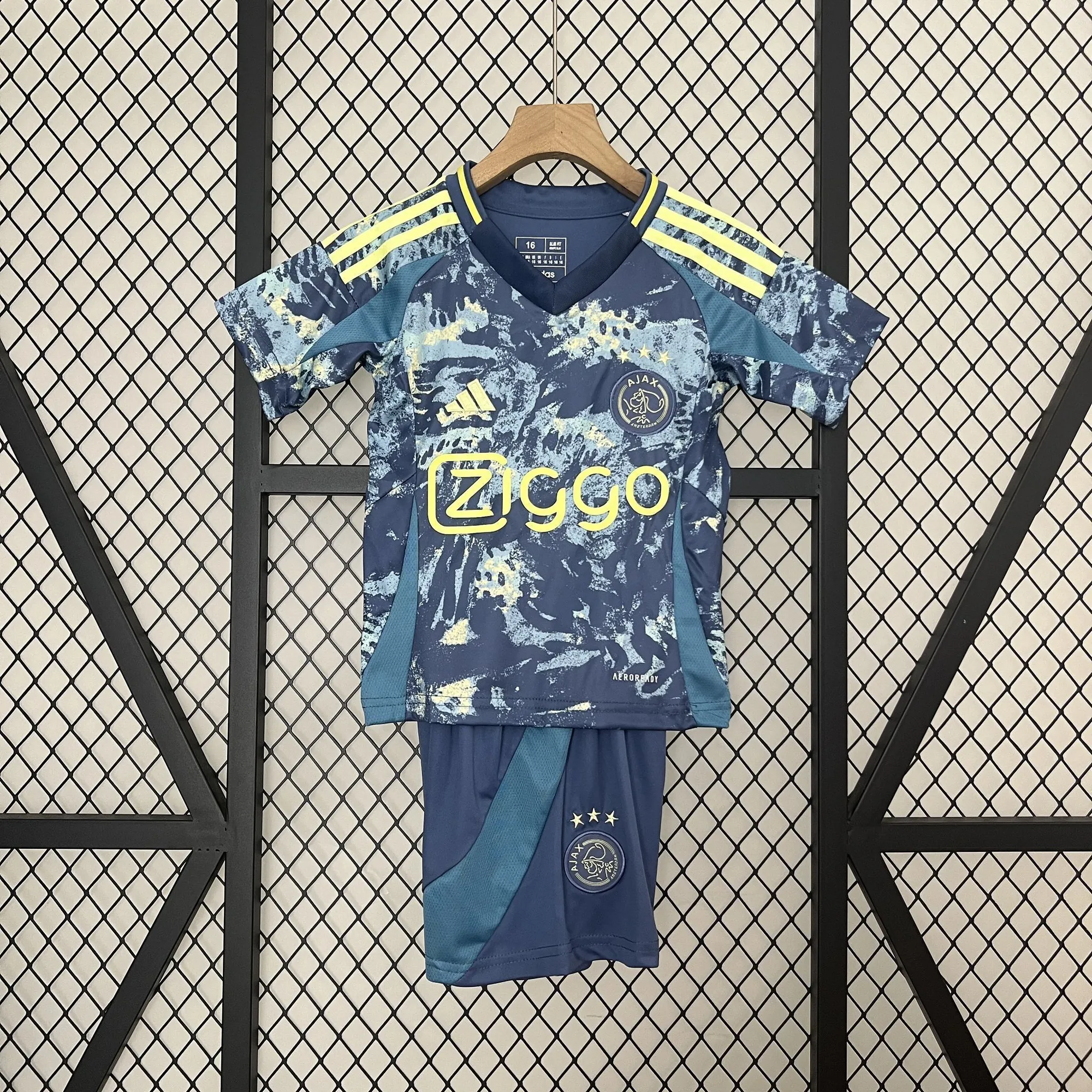 24-25 Ajax Away Kid Kits Youth Apparels AAAAJersey Wholesale Yupoo 9