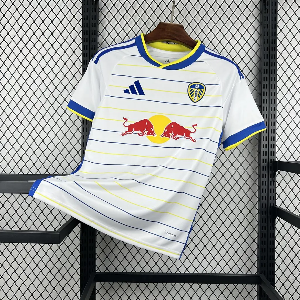 26-27 Leeds United Mens Home Kit Soccer T-Shirt AAAAJersey Supply Yupoo 7 3