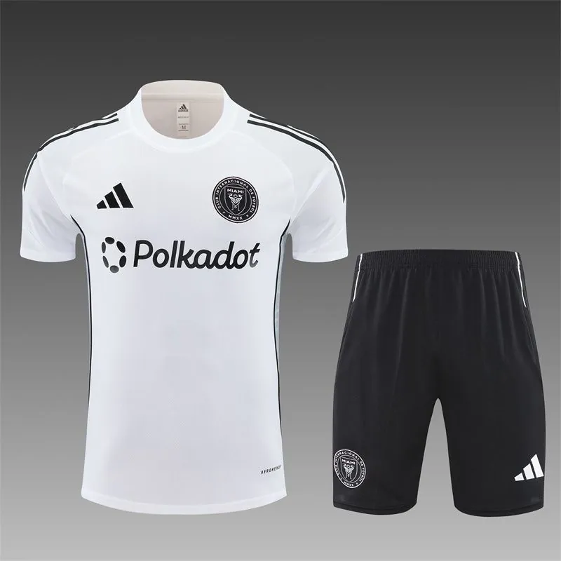 25-26 Inter Miami White Training Kits Football Tracksuits 3