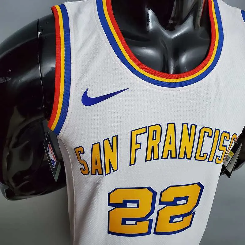 Warriors San Francisco WIGGINS#22 White 3