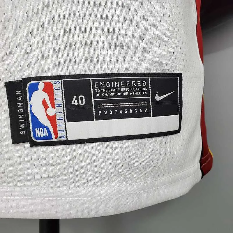 Miami Heat WADE#3 white 7