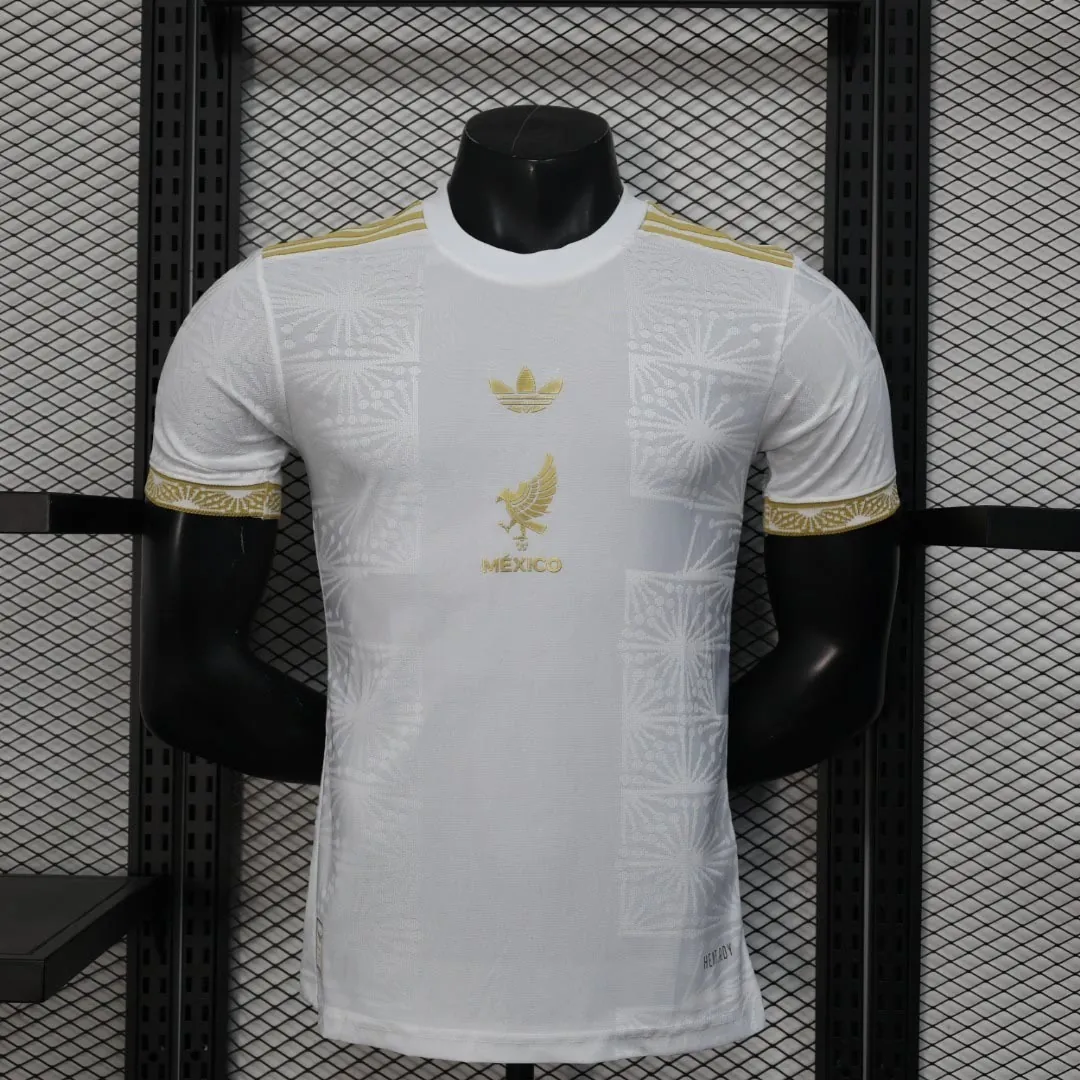 2025 Mexico Gold Cup White Special Edition Kit Player Version Shirt AAAAJersey Supply Yupoo 3