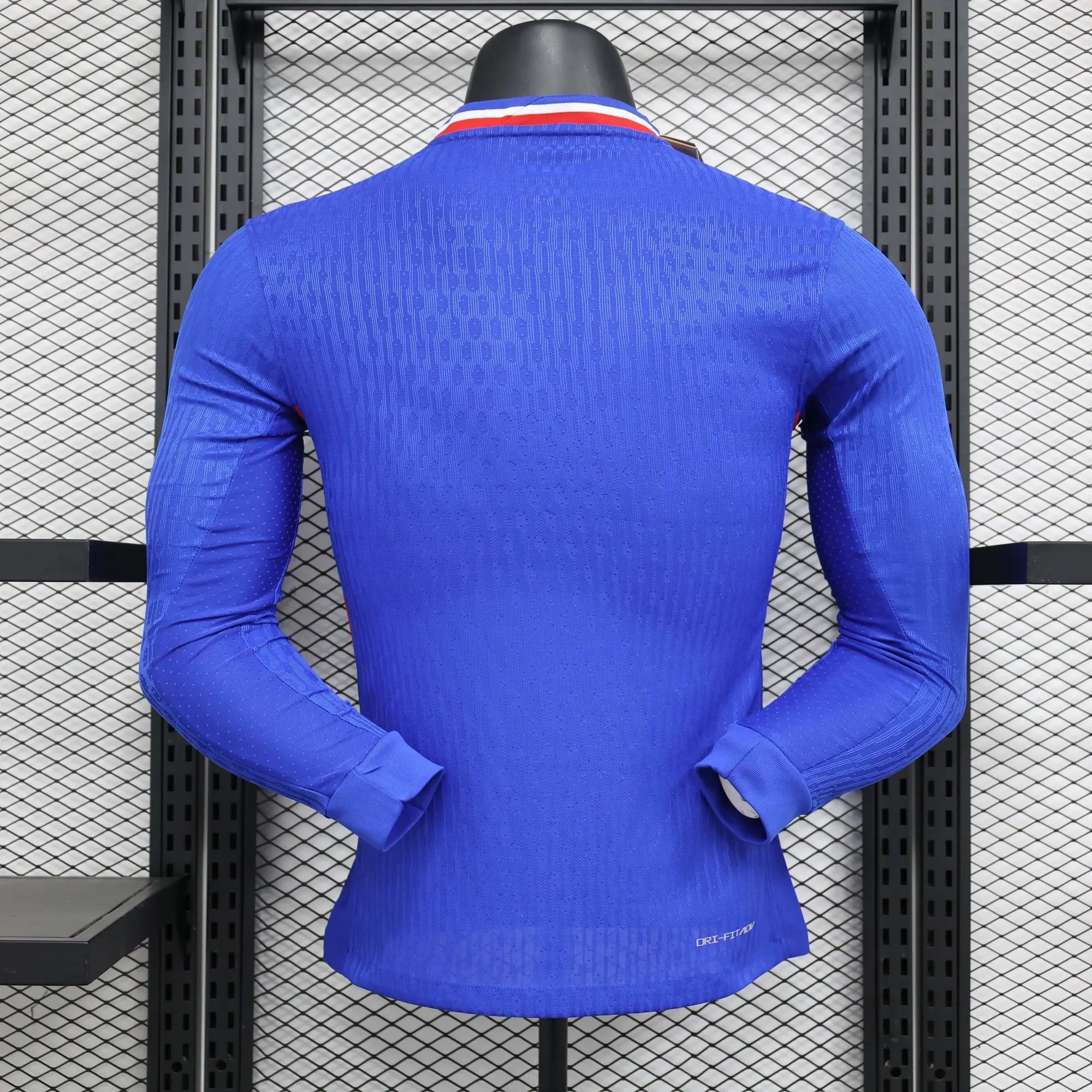 2024 France Home Long Sleeve Kit Player Version Shirt Jersey Supplier Yupoo 5