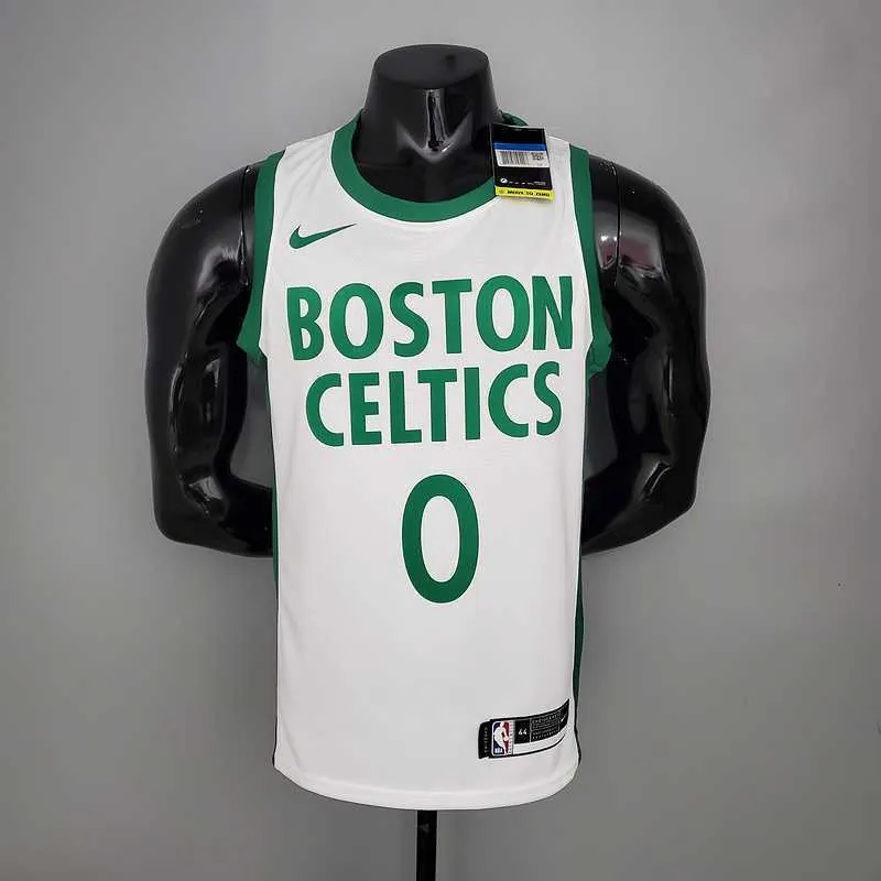 TATUM #0 Celtics White City Edition 9