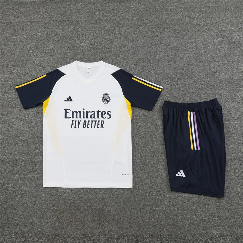 23-24 Real Madrid Training White Kit Soccer Jerseys Yupoo 1