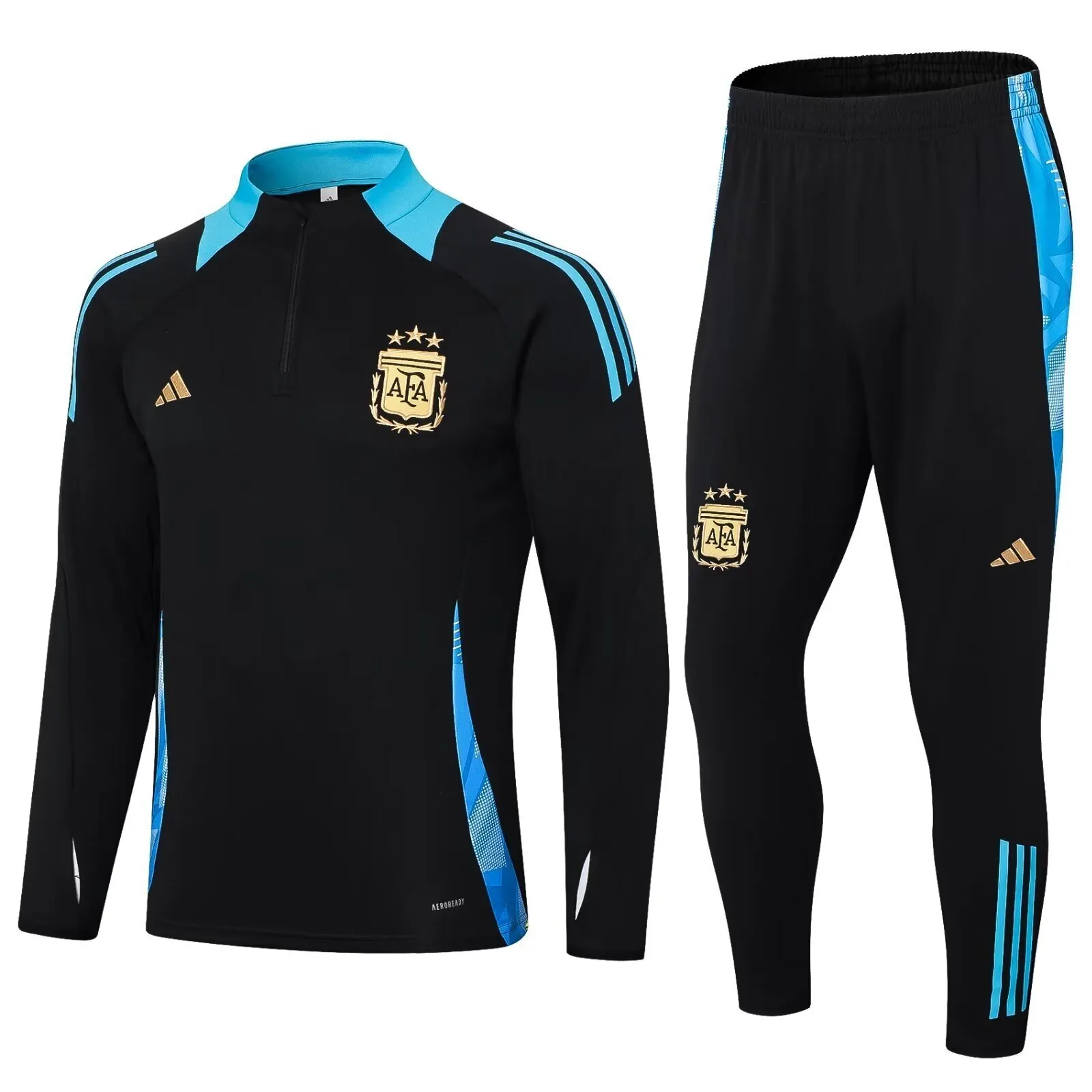 2024 Argentina Long Sleeve Training Suit Football Shirts 3