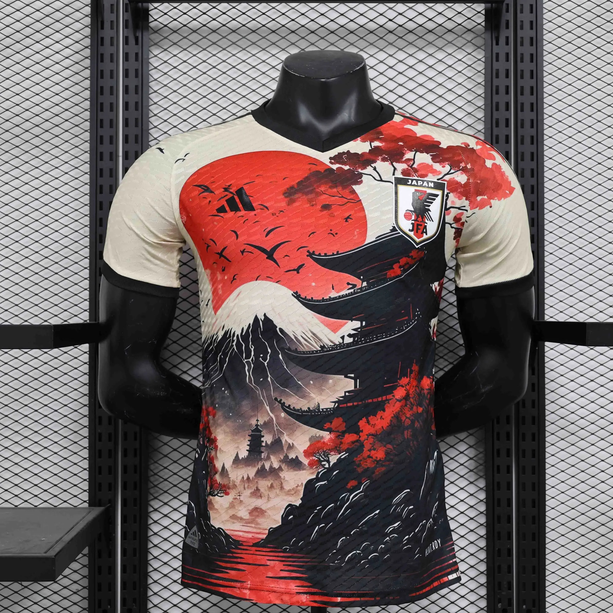 2024 Japan Red Sunrise Scenery Special Edition Player Version Shirt Sport AAAAJersey Yupoo 6