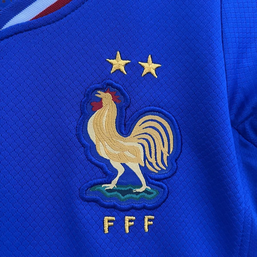 2024 France Home Kid Kits Children Sets Best Jerseys Yupoo 7