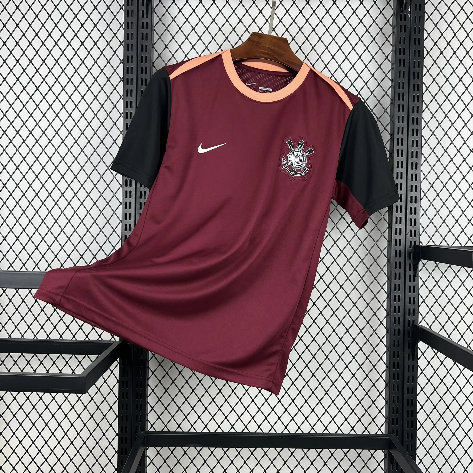26-27 Corinthians Pre-Match Football T-Shirt AAAAJersey Supply Yupoo 4