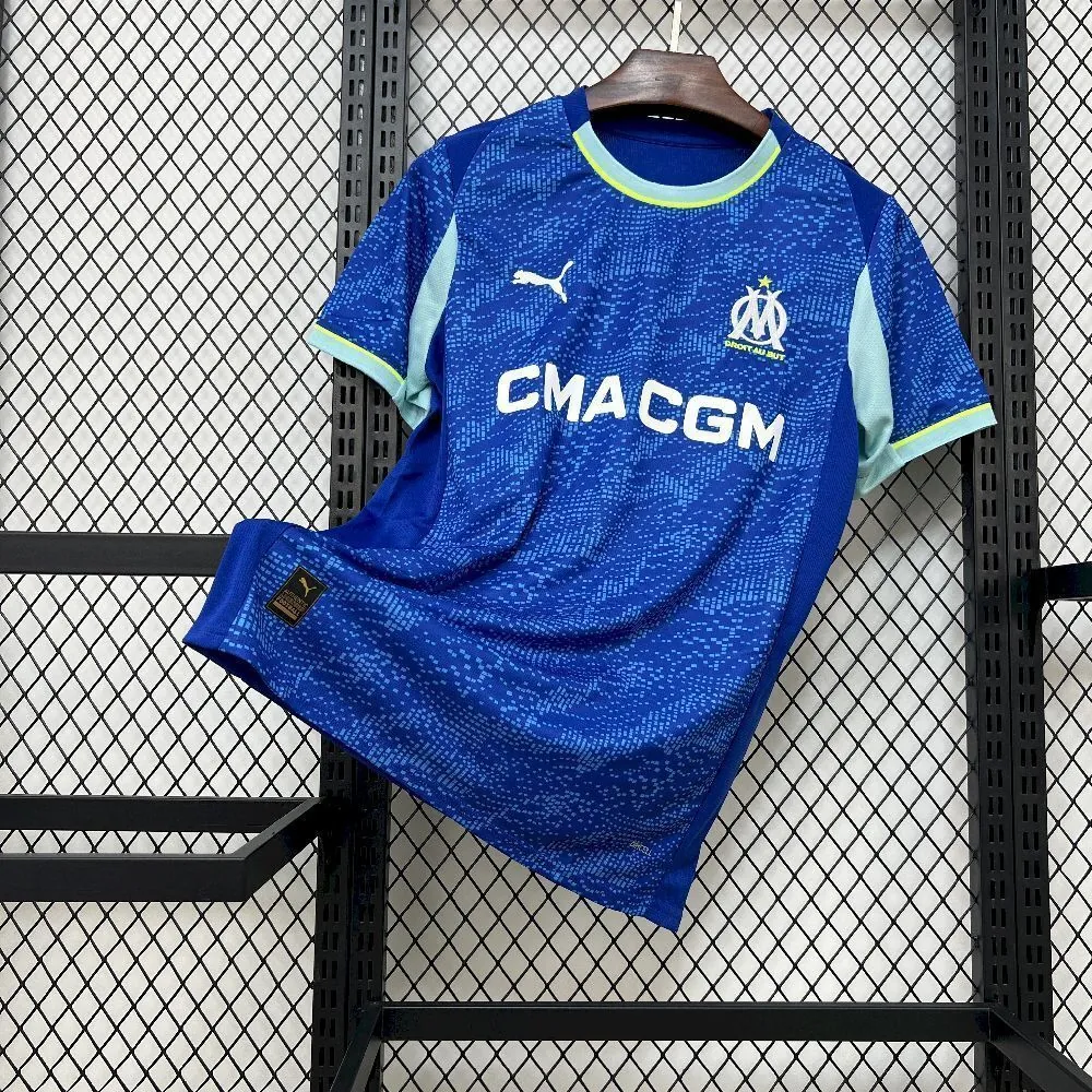 25-26 Marseille Third Away Kit Football T-Shirt AAAAJersey Supply Yupoo 7