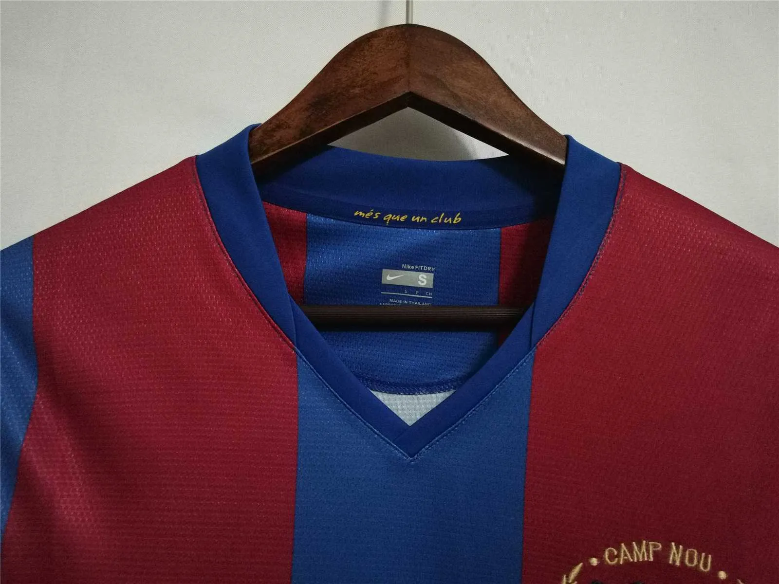 07-08 Barcelona home long sleeves 1