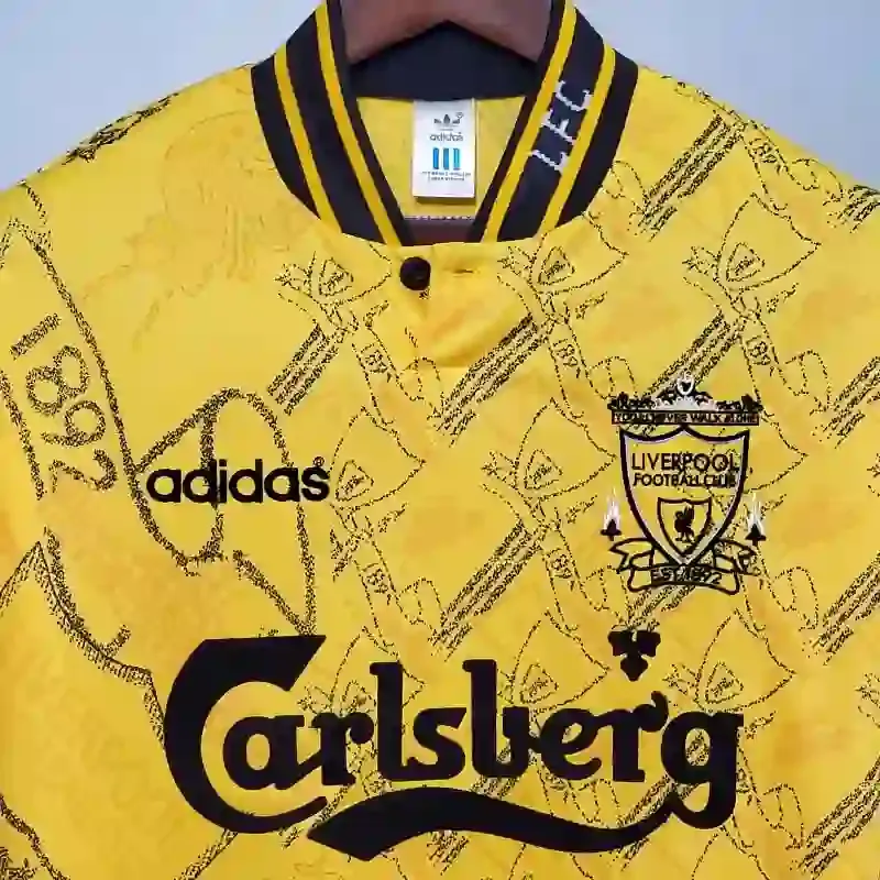 94-96 Retro Liverpool Soccer Jersey Third Away S-2XL 5