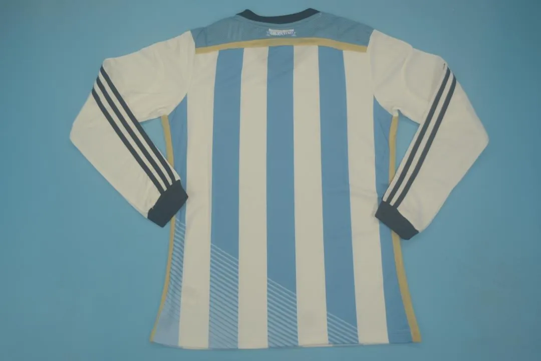 2014 Argentina home long sleeve 8