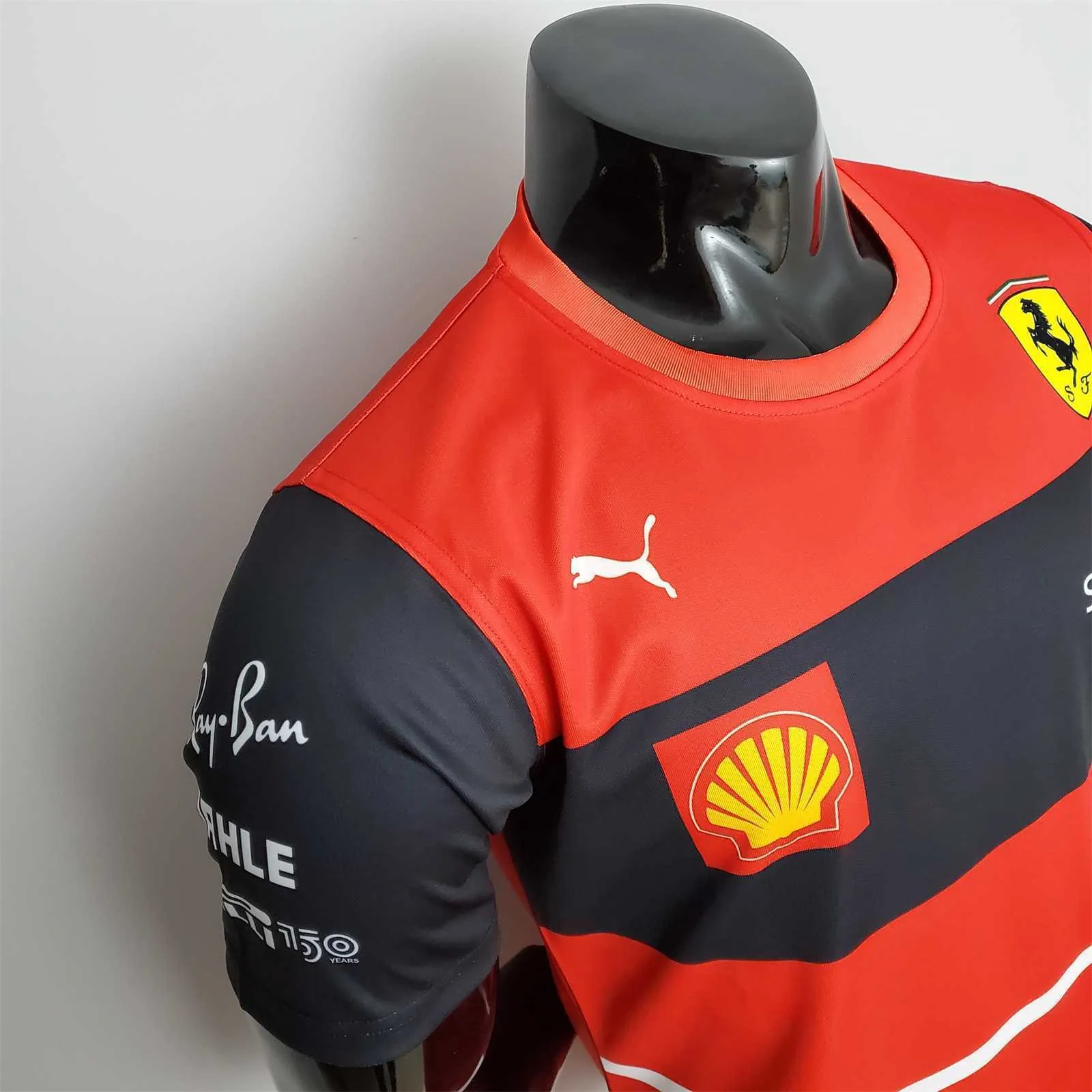 New F1 Formula One; Ferrari racing suit crew neck red 2
