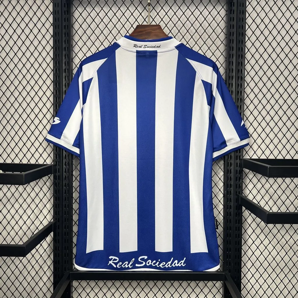 02-03 Real Sociedad Home Retro Kit Vintage Shirt AAAAJersey Supplier Yupoo 4