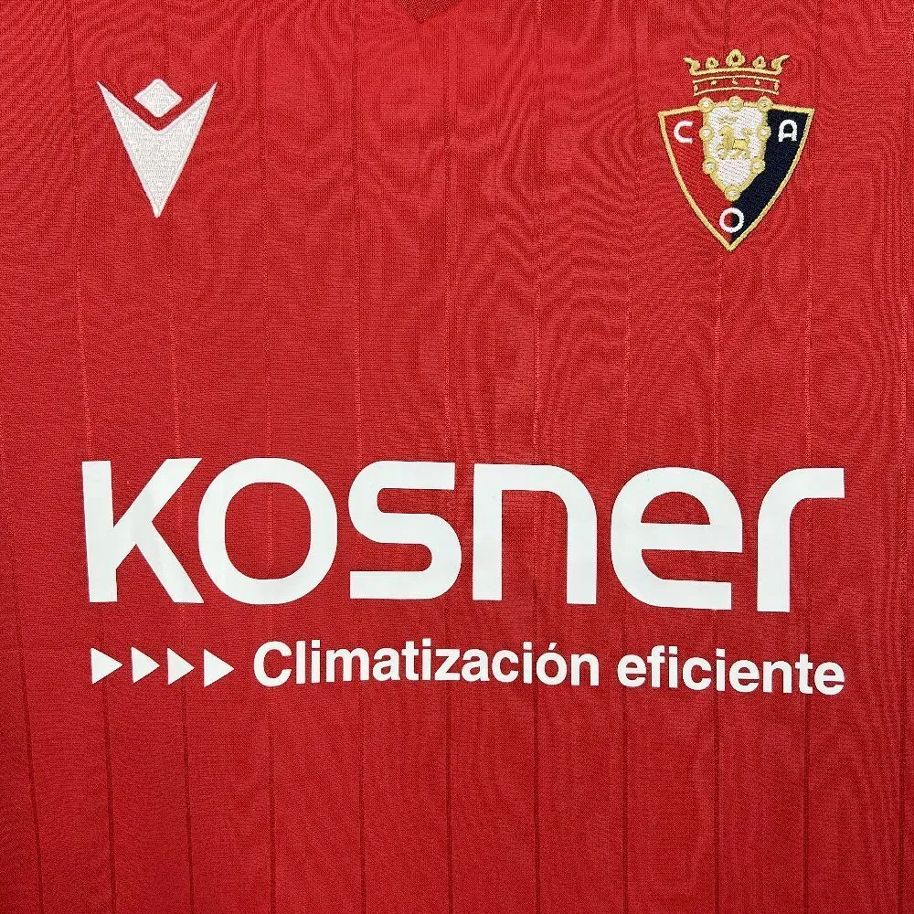 25-26 Osasuna Home Kit Football Apparels Sport AAAAJersey Supplier Yupoo 3