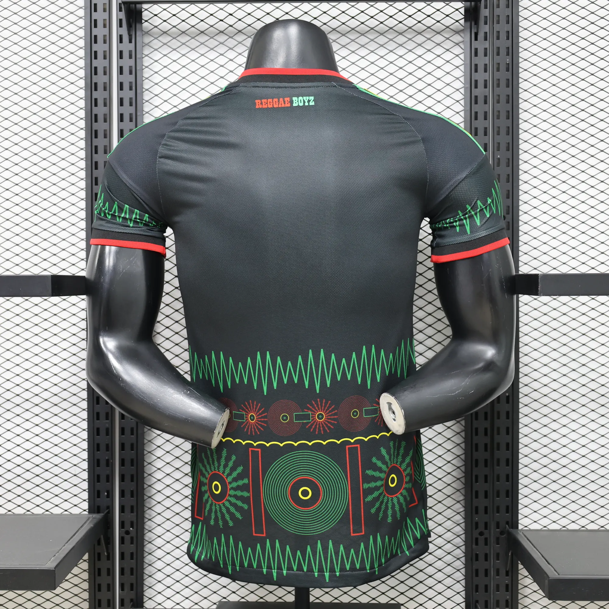 2026 World Cup Jamaica X Bob Marley Away Soccer Shirt Player Version 2