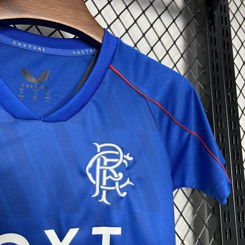 24-25 Rangers Home Kid Kits Youth Apparels Sport AAAAJersey Yupoo 3