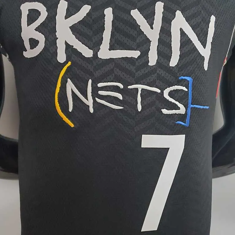 New Brooklyn Nets DURANT#7 City Edition Black 4