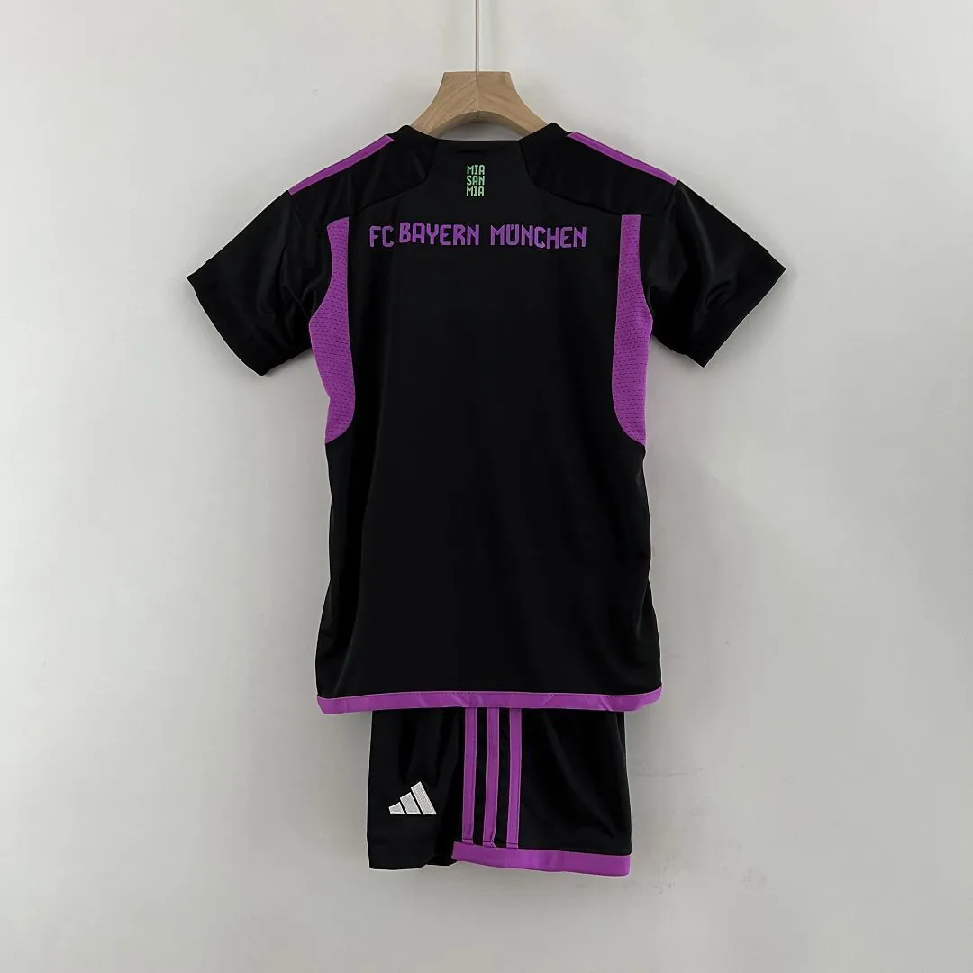 23-24 kids Bayern Munich away size 16-28 Cheap Football Kit 4