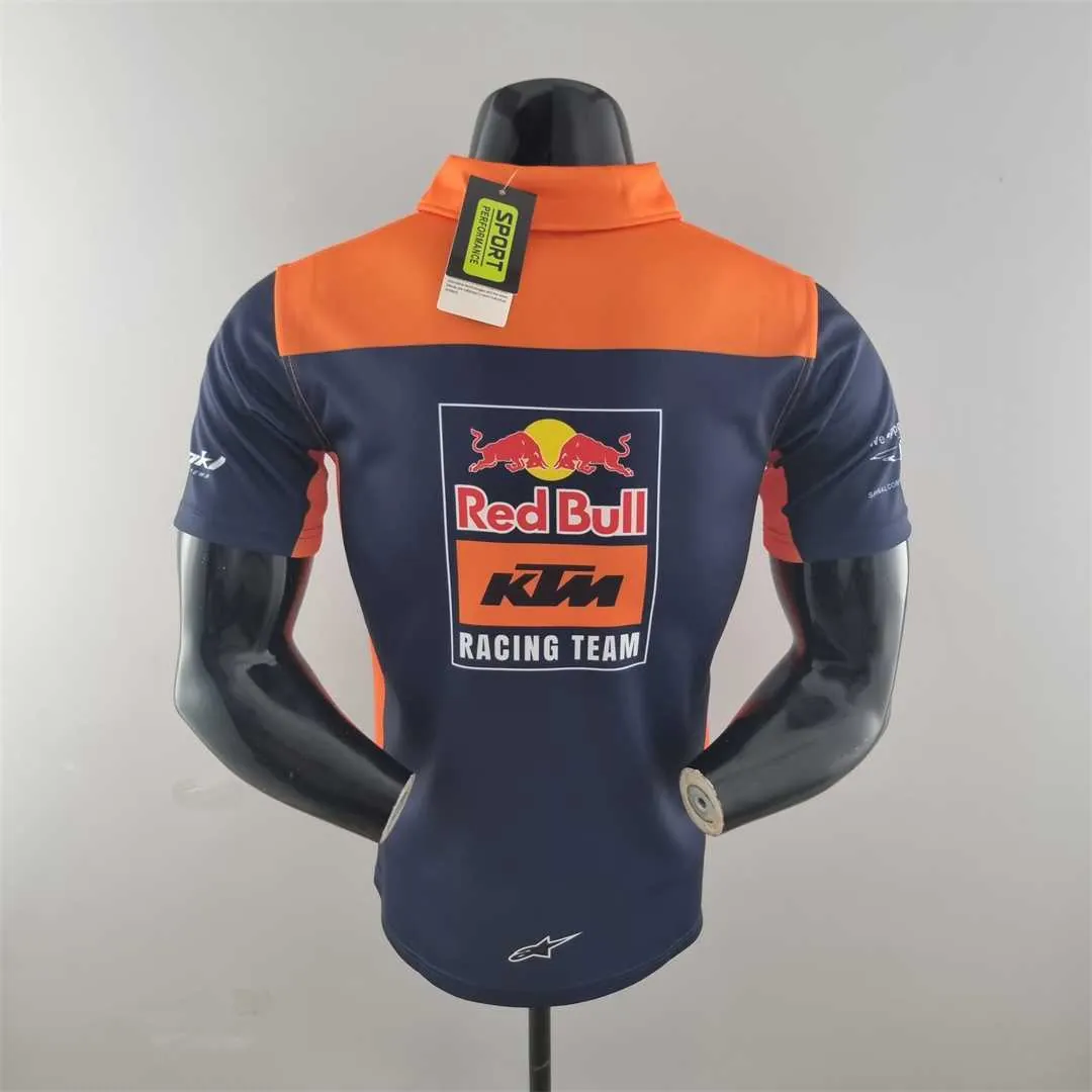 2022 F1 Formula One; KTM Polo Blue Orange 6