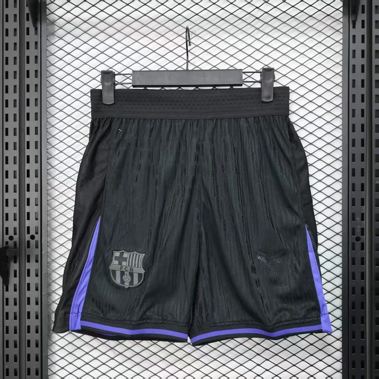 25-26 Barcelona X Kobe Away Kit Player Version Shorts Football Pant AAAAJersey Dropship Yupoo 6