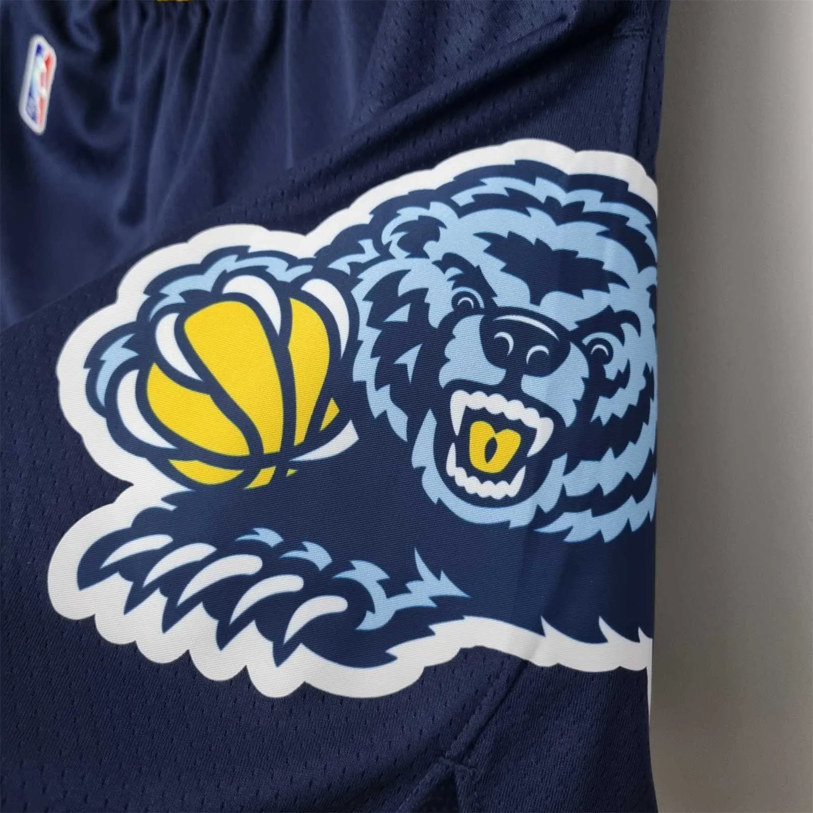 2022 Memphis Grizzlies Urban Edition Royal Blue Shorts NBA 6