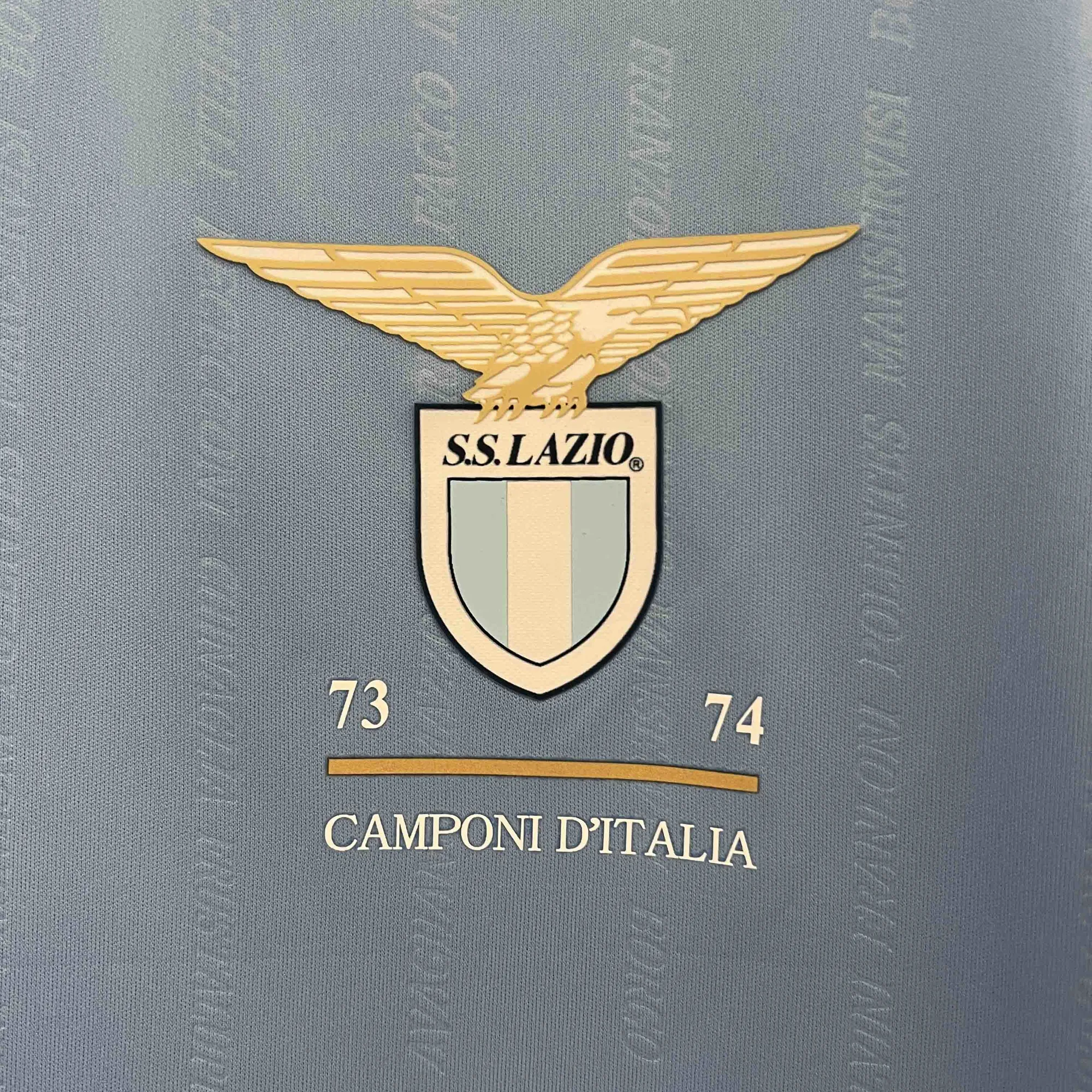 24-25 Lazio 50th Anniversary Blue Special Edition Kit AAAAJersey Dropshiping Yupoo 4