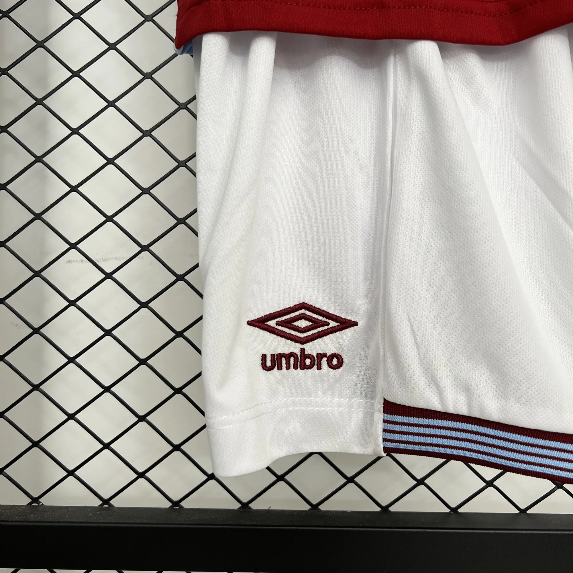 25-26 West ham United Home Kids Kit Soccer Youth Sports Suits AAAAJersey Supply Yupoo 4